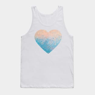 Coloful heart art Tank Top